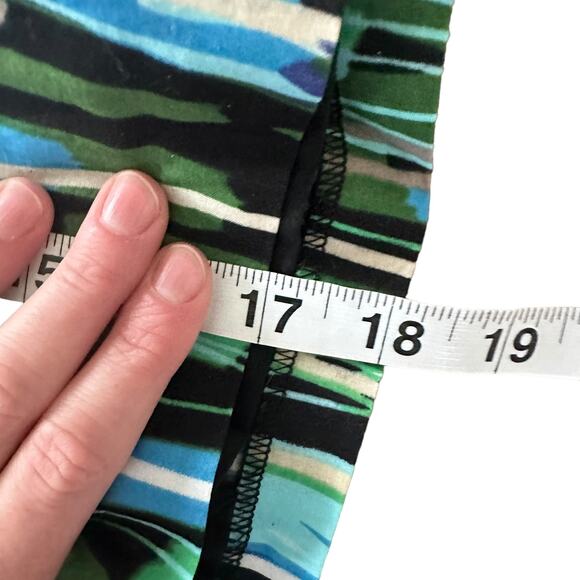 Kensie Blue Floral Mini Skirt - Picture 7 of 7